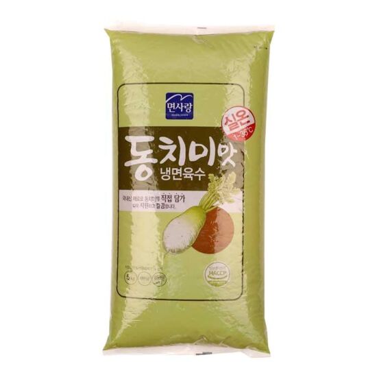 동치미맛냉면육수(면사랑,실온),5KG*2개