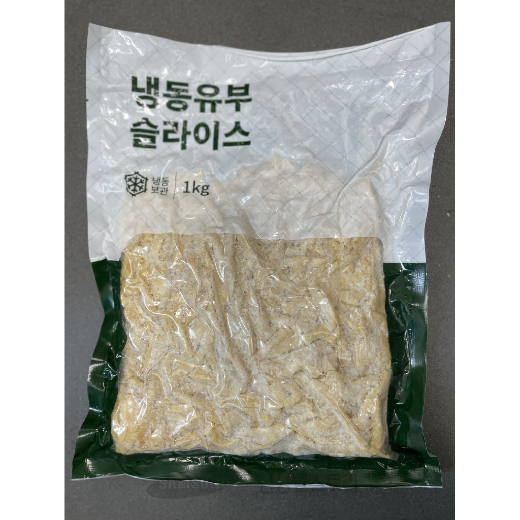 [GS]냉동유부슬라이스,DC,중국산,HTITC,1KG/PAC