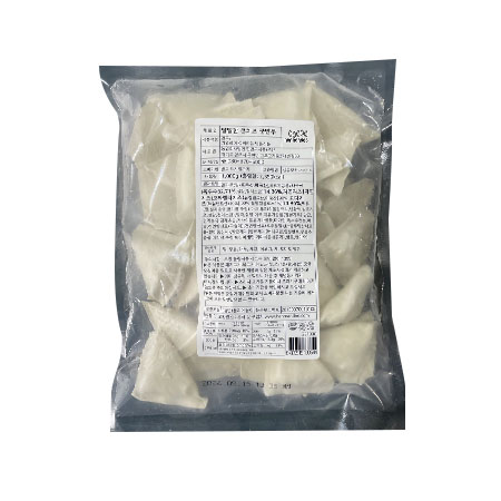 달달한콘치즈군만두,한만두,1KG(25G*40EA)/PAC