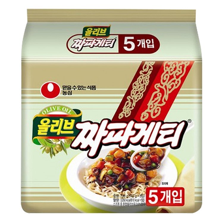 올리브짜파게티(멀티팩) 140G X 5 X 8