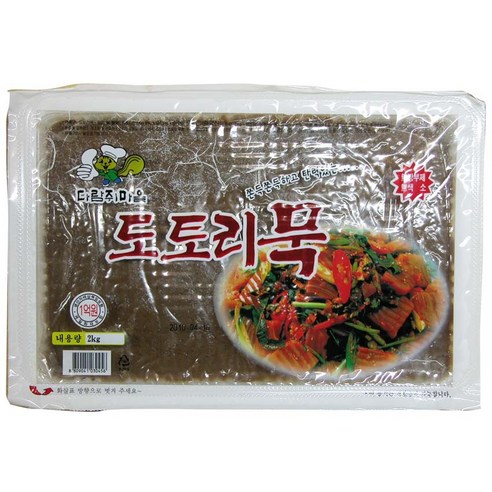 도토리묵 2KG/ 팩