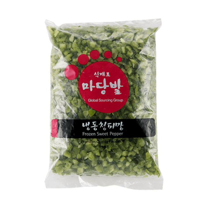 냉동마늘쫑,IQF(V1), 중국산,1KG/PAC