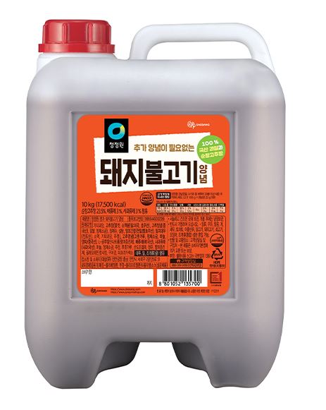 청정원 돼지불고기양념 10kg