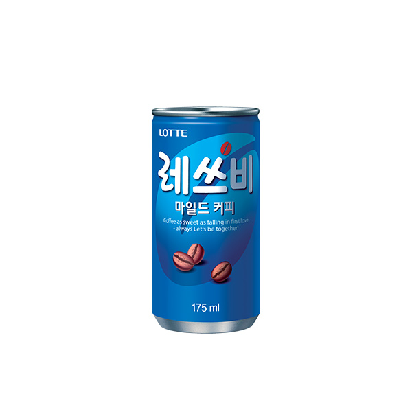 간편식)레쓰비음료(롯데칠성,실온,국산) 170ml