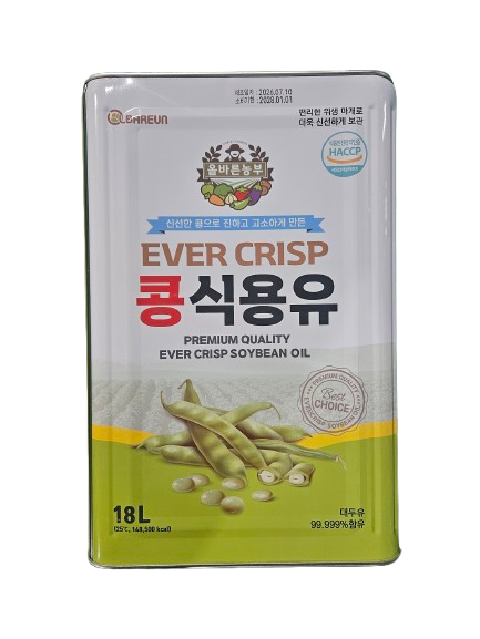 올바른농부 콩식용 18l