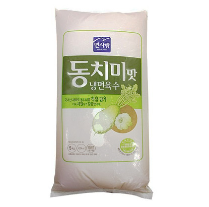 면사랑 동치미냉면육수 5kg 냉동