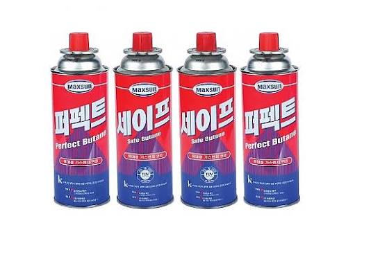 맥선세이프부탄가스 220g*4P
