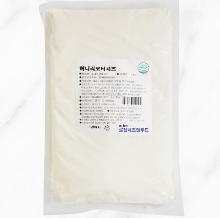 허니리코타치즈(데어리젠,냉장) 1KG