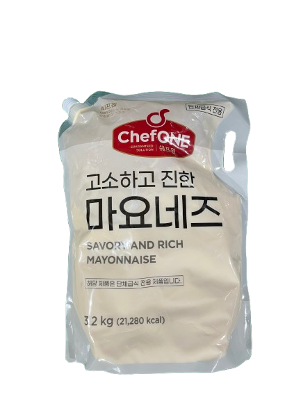 [P]쉐프원고소하고진한마요네즈(스파우트),DC,대상,3.2KG/EA